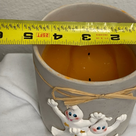 Ceramic Halloween Candle Lamp W/ Ghosts - Picture 5 of 7